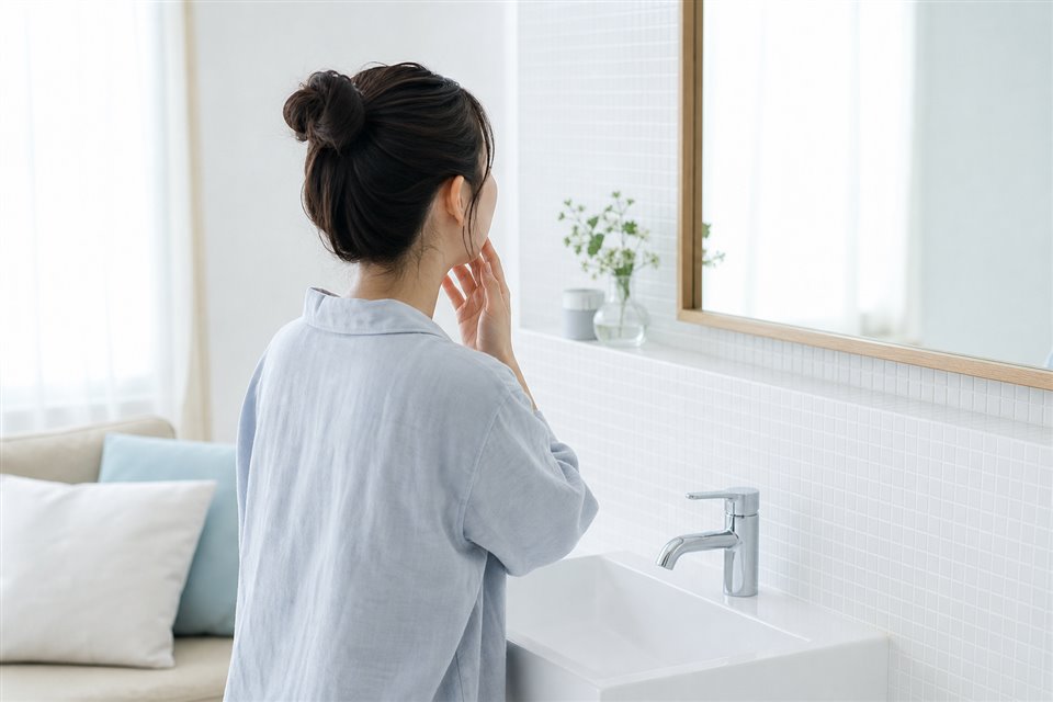 洗面所でお使いいただくイメージ